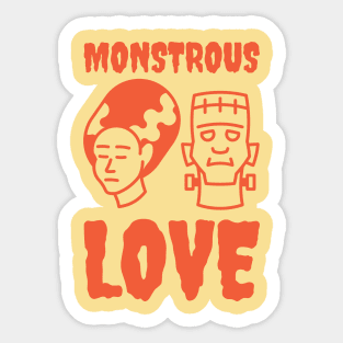 Monstrous Love - 2 Sticker